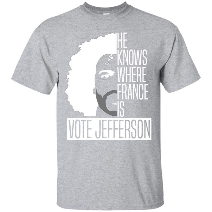 Vote For Jefferson T-Shirt White