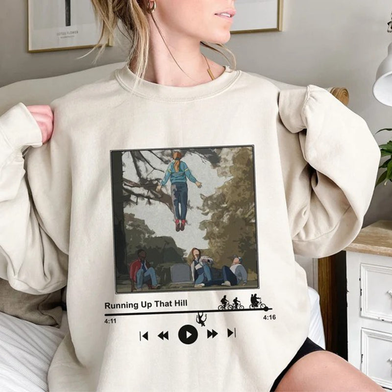 Vintage Running Up The Hill Song Sweatshirt