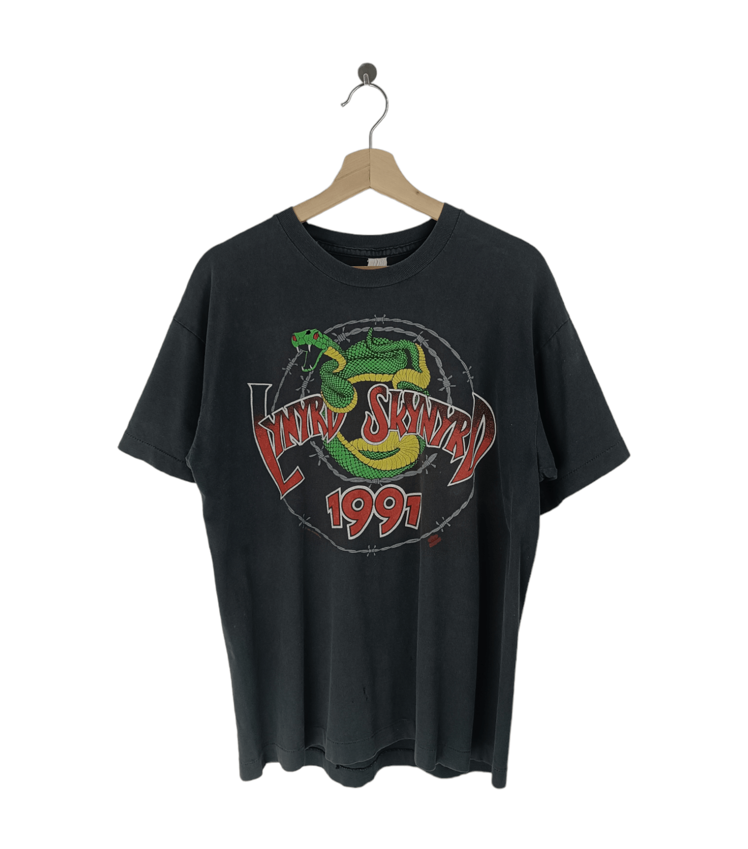 VINTAGE 1991 LYNYRD SKYNYRD ‘SERPENT’ FADED VERY RARE TEE, Shirt Outfit, Gift For Men, For Women