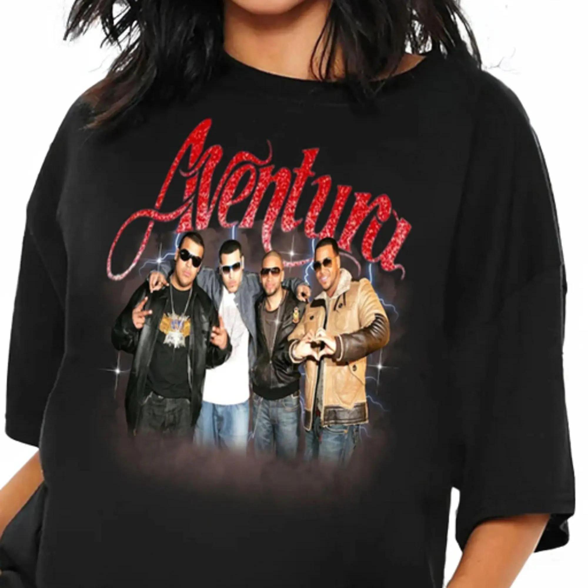 Aventura Tour Shirt, Aventura Bachata Graphic T Shirt, Romeo Santos Shirt, Aventura Concert Group Shirt, Unisex Shirt