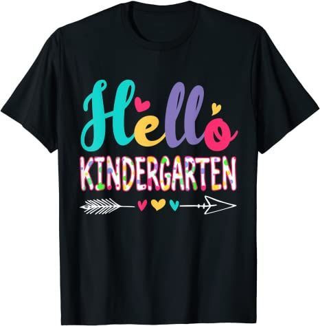 Back To School 2021 – First Day Kindergarten Adult And Youth Shirt