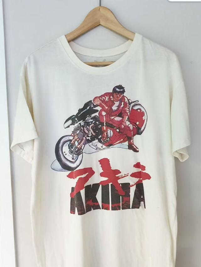 Akira Japanese Manga Anime Motorcycle Shirt Outfit, Shirt Outfit Idea