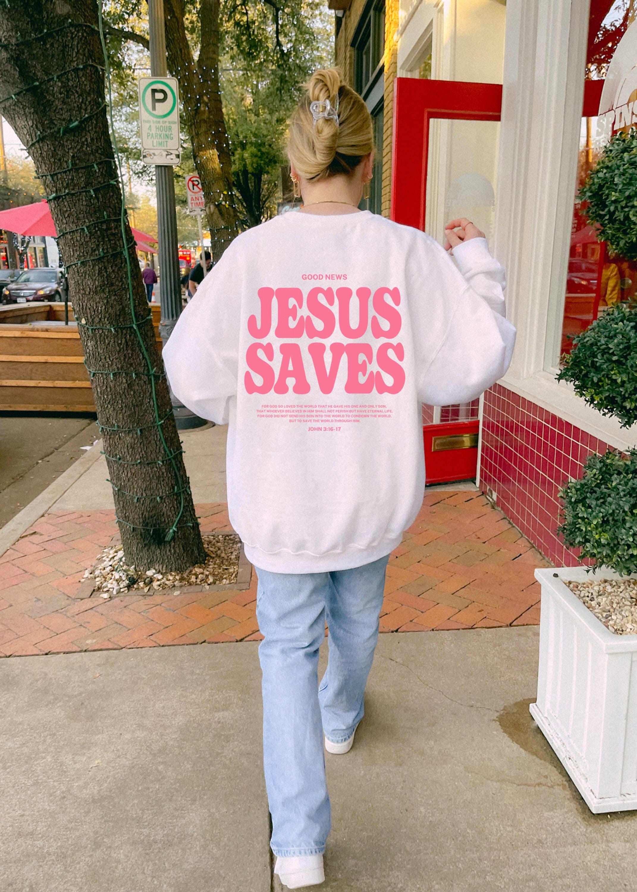 Trendy Christian Sweatshirt Jesus Apparel Christian Clothing Jesus Sweatshirt Christian Apparel For Women Christian Crewneck Christian Merch