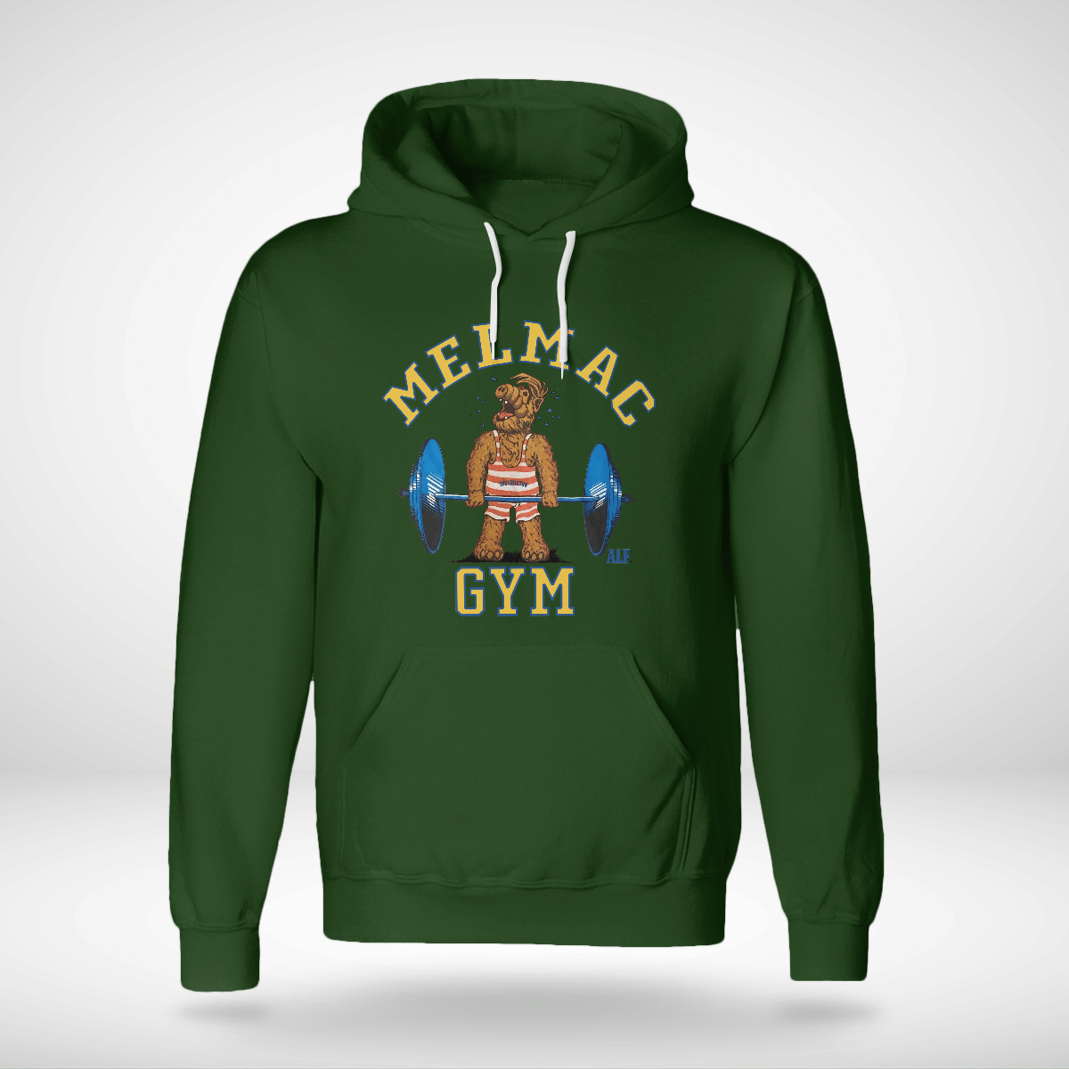 Vintage 80’S Alf Melmac Gym Unisex Hoodie