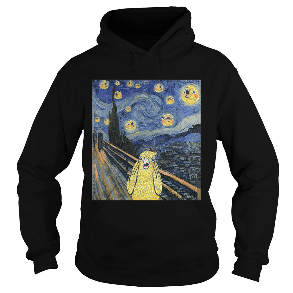 Van Gogh Parrot Night Shirt