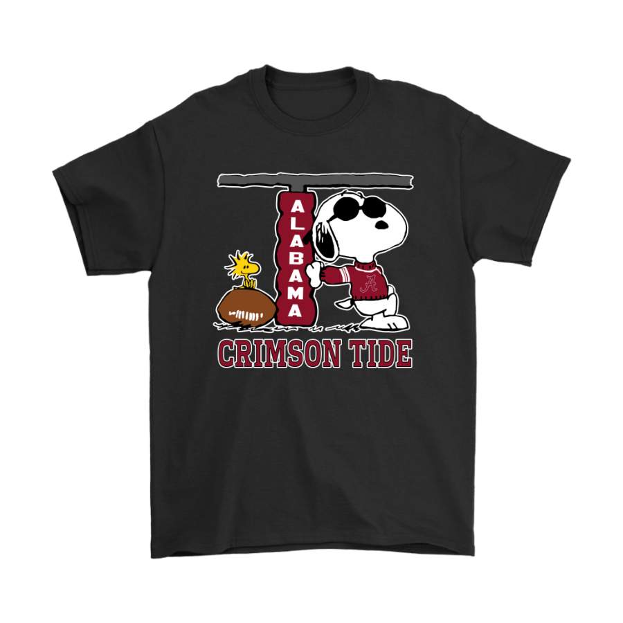 Snoopy Joe Cool And Woodstock The Alabama Crimson Tide NCAA Shirts, Shirt Outfit Idea