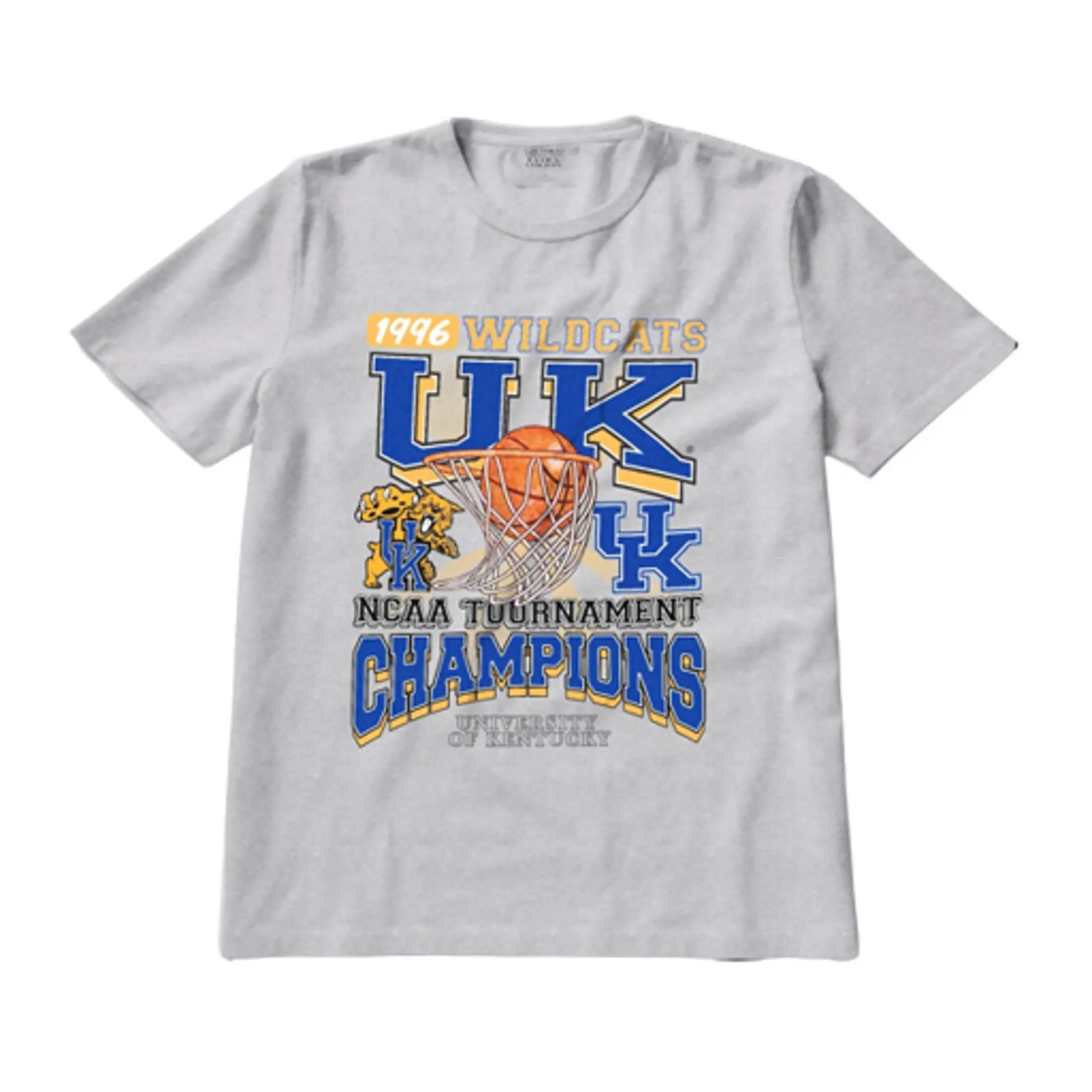 University of Kentucky Wildcats Tournament Champs NCAA Merch, graphic vintage sports tees summer shirts for men, Shirt Outfit Idea