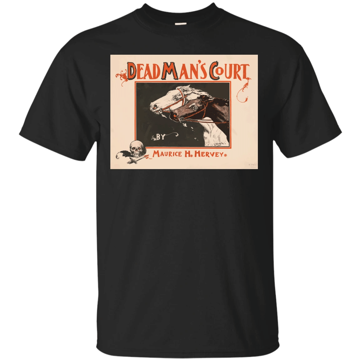 Artist Posters 0123 Deadman’S Court By Maurice H Hervey T-Shirt