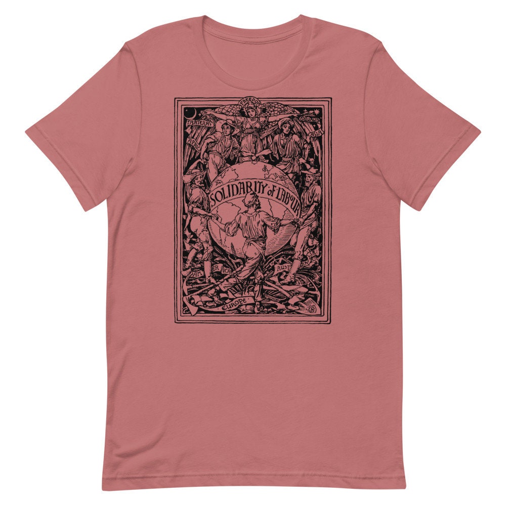 Solidarity of Labour – Walter Crane, Socialist, Propaganda, Leftist, Communist T-Shirt