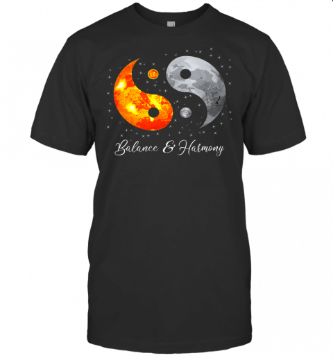 Yin Yang Balance Sun Harmony Moon T Shirt