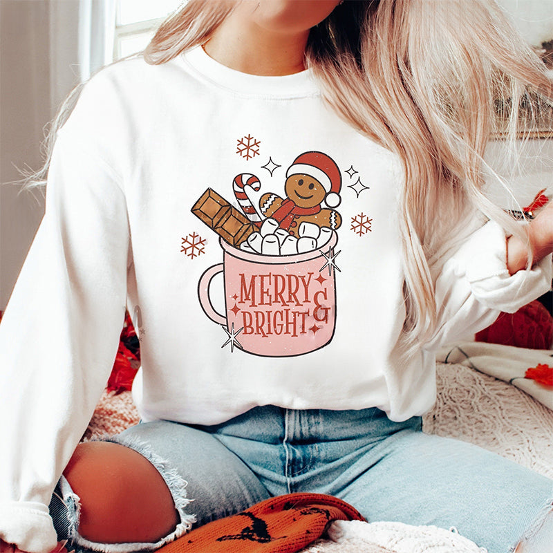 Christmas Gingerbread Cookie Sweatshirt