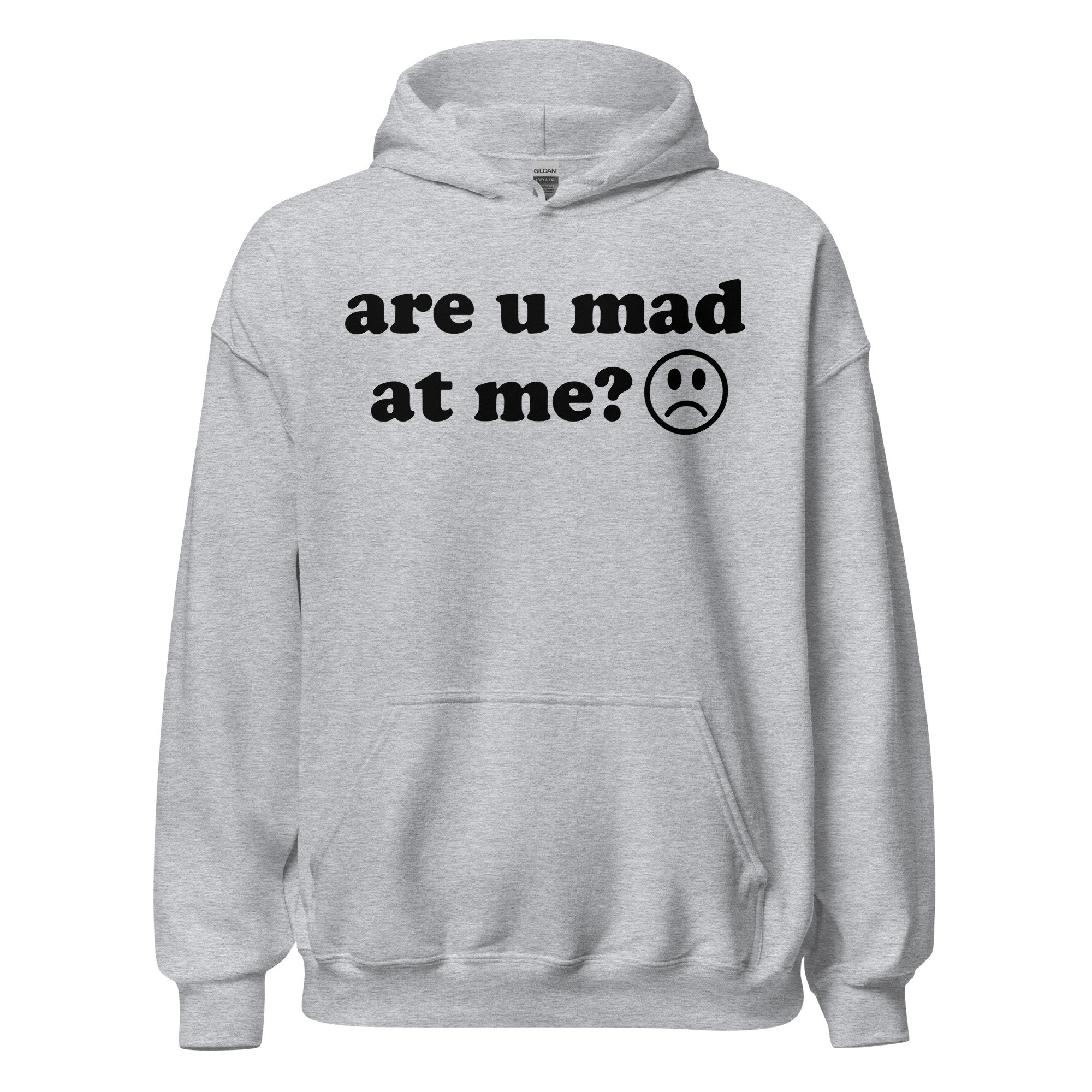 Are U Mad At Me – Meme Hoodie