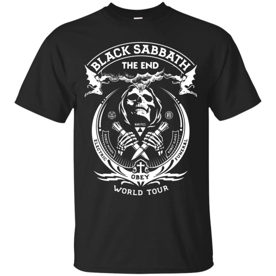 Black Sabbath Mens Black Sabbath THE END Tour London Shirt