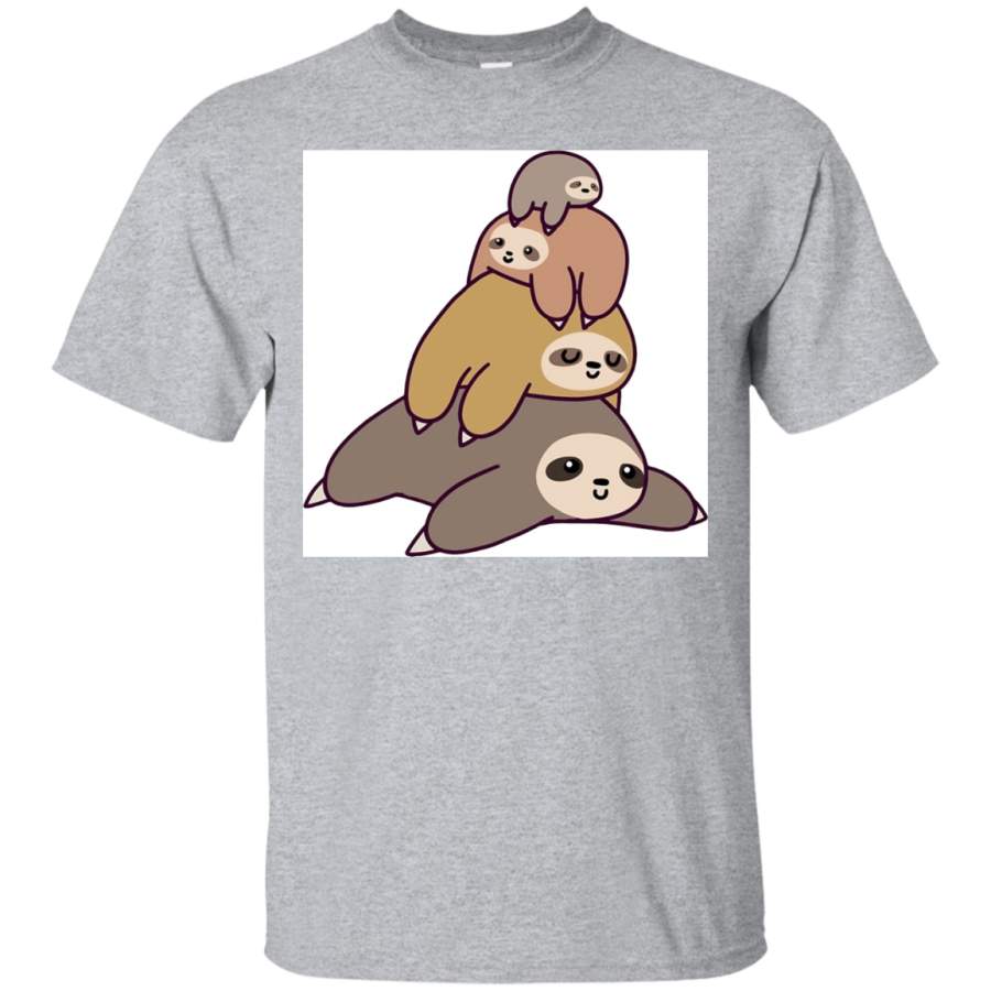 Sloth Stack T-Shirt 1