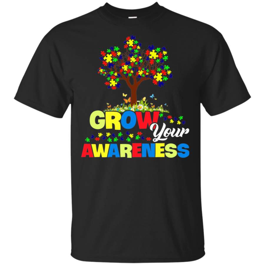 Autism Awareness T Shirts Puzzle Tree Support Autistic Needs