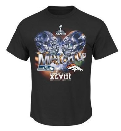 Denver Broncos Vs Seattle Seahawks Super Bowl Viii Dueling Championship Vi Shirt