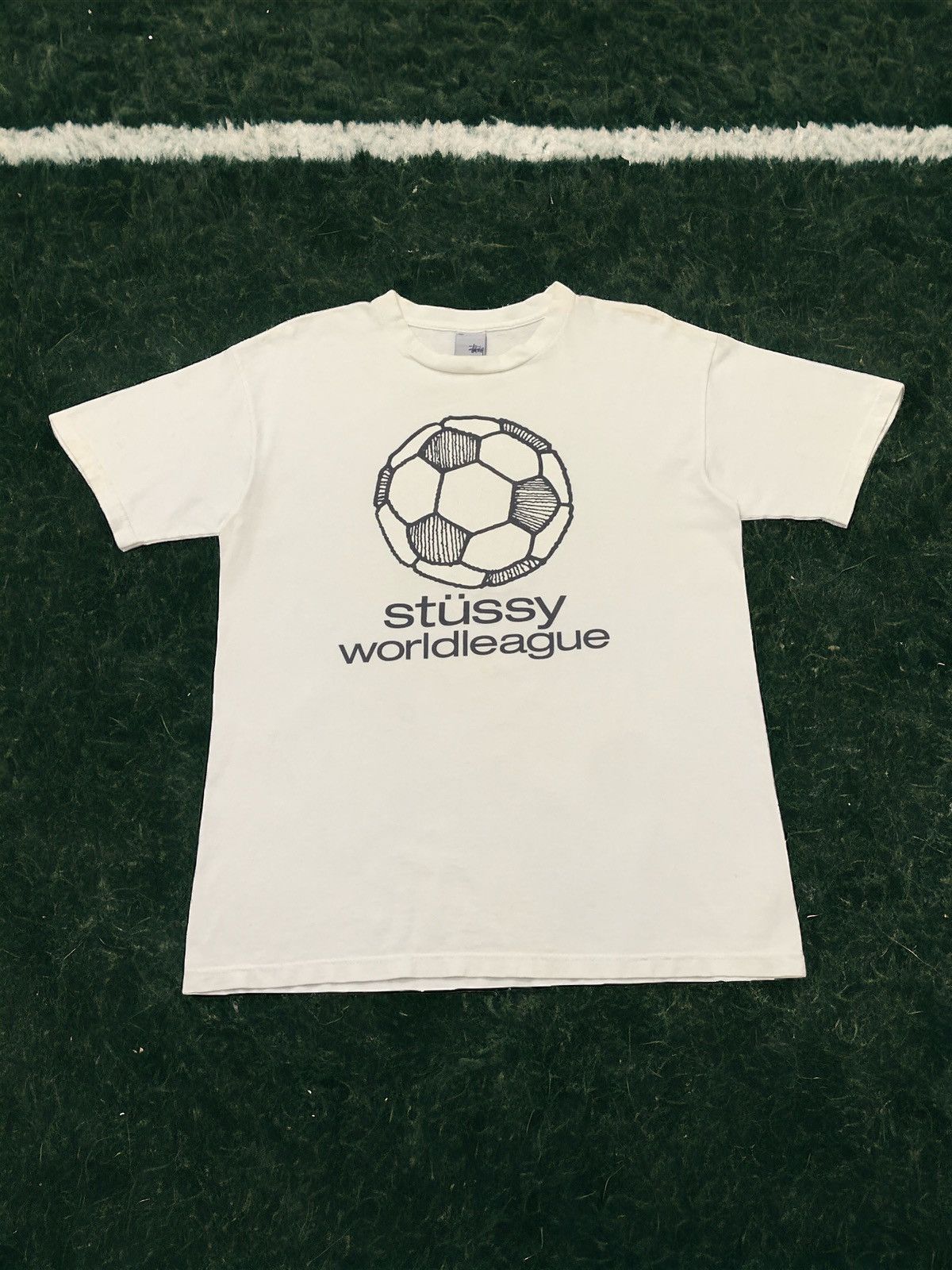 Vintage 90s Stussy UEFA Champion League Rip Off Tshirt, Shirt Outfit, Gift For Men, For Women