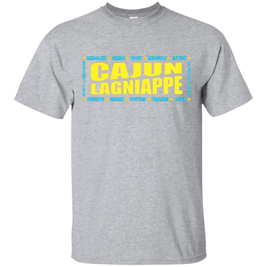 Cajun Lagniappe with Crawfish Gumbo Jambalaya T Shirt