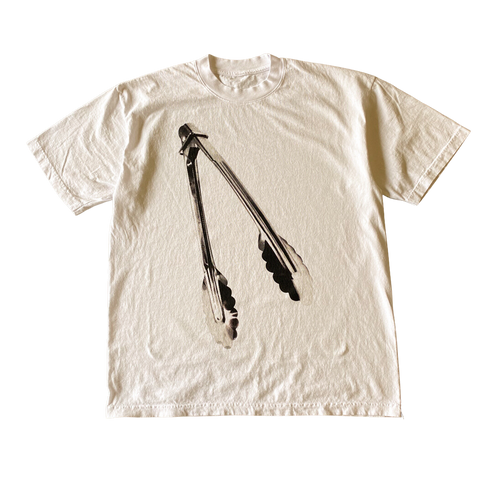 Cooking Tongs Tee Shirt Outfit NS304