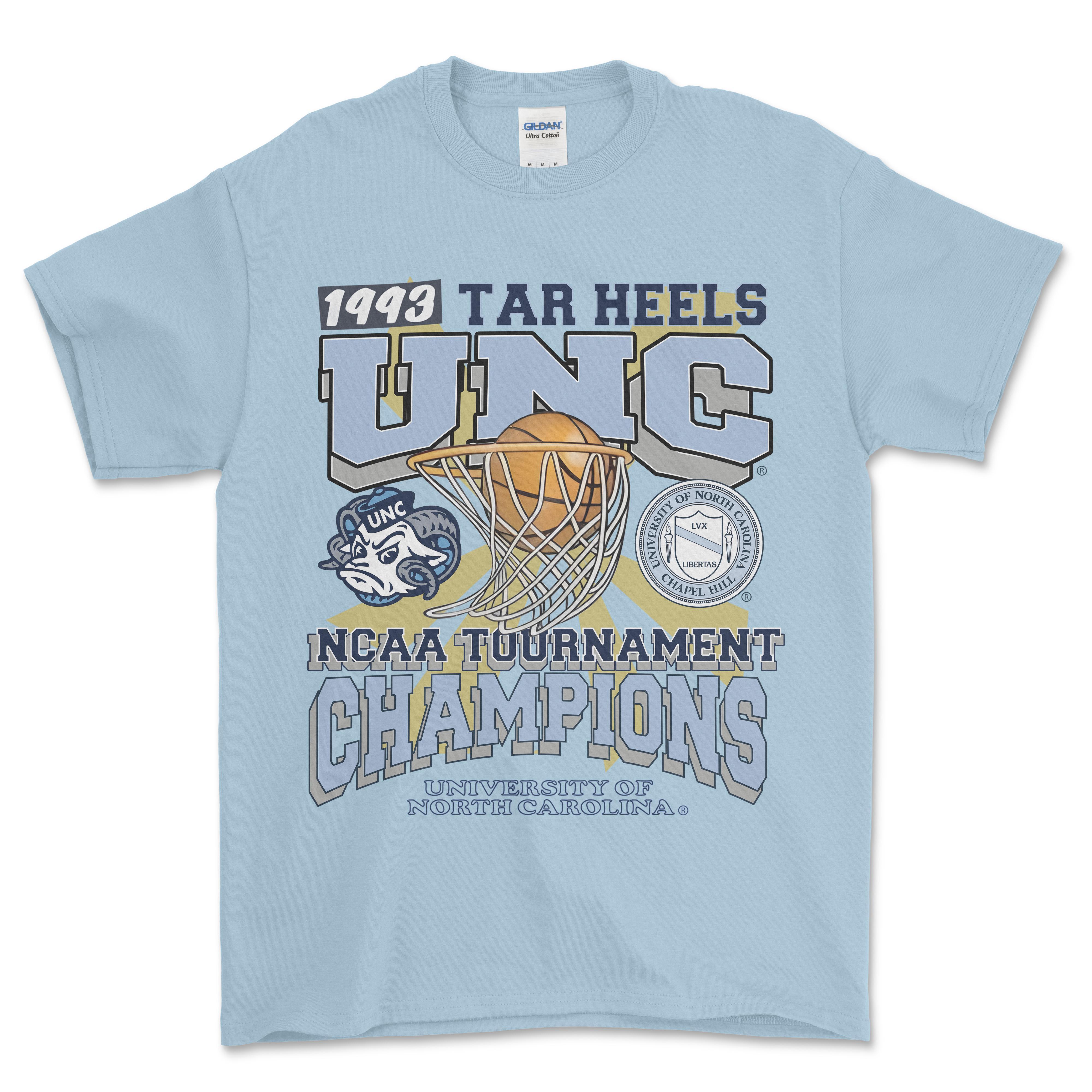 University of North Carolina Tournament Champs NCAA Shirt, graphic vintage sports tees summer shirt for men, Shirt Outfit Idea