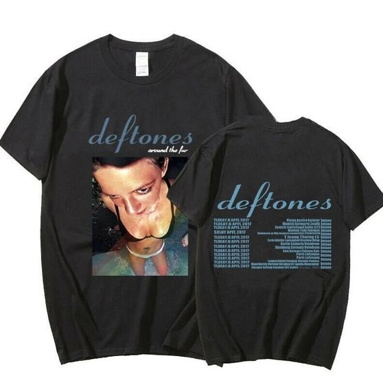 Deftones Around The Fur Tour Band Concert Shirt Outfit, Shirt Outfit Idea