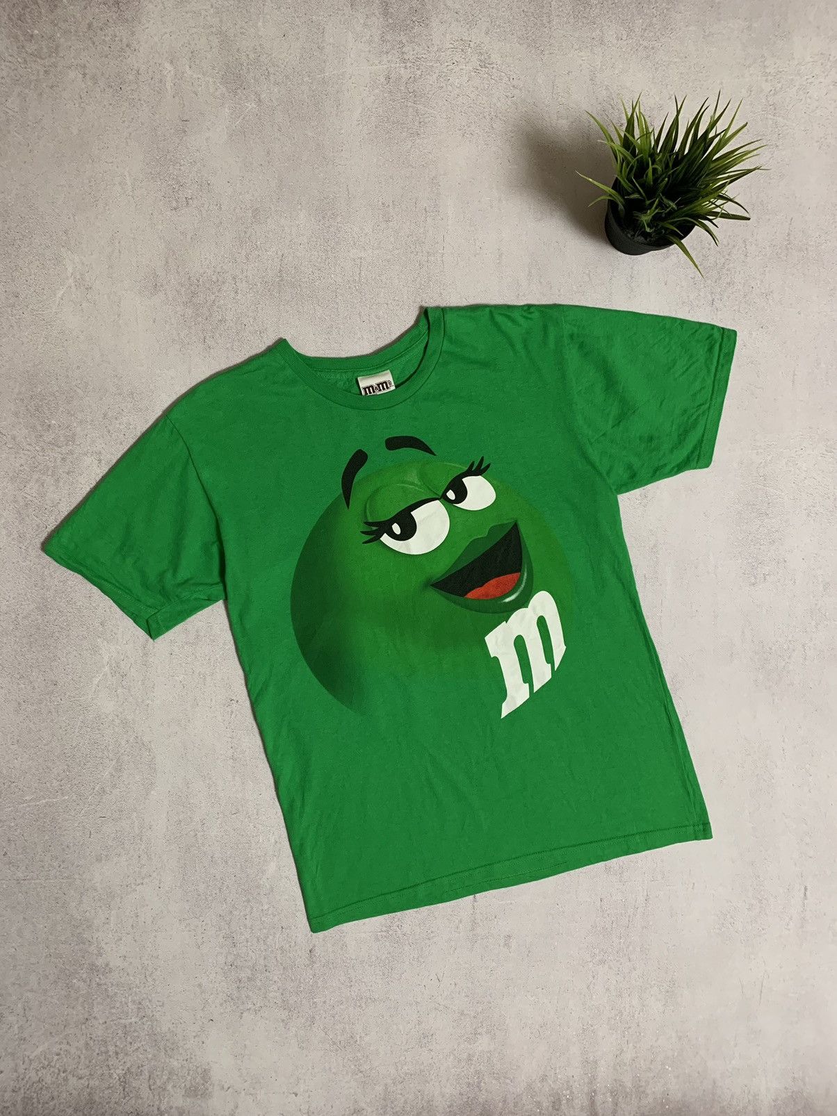 Vintage M&Ms Baggy Big Logo T Shirt Tee Y2K 90s Humor, Shirt Outfit, Gifts For Men, Gifts For Women