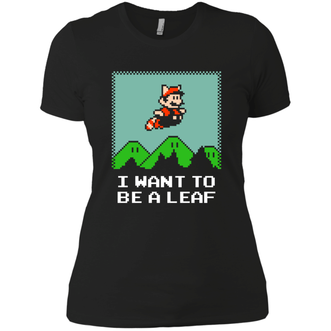 Super Leaf Womens Premium T-Shirt