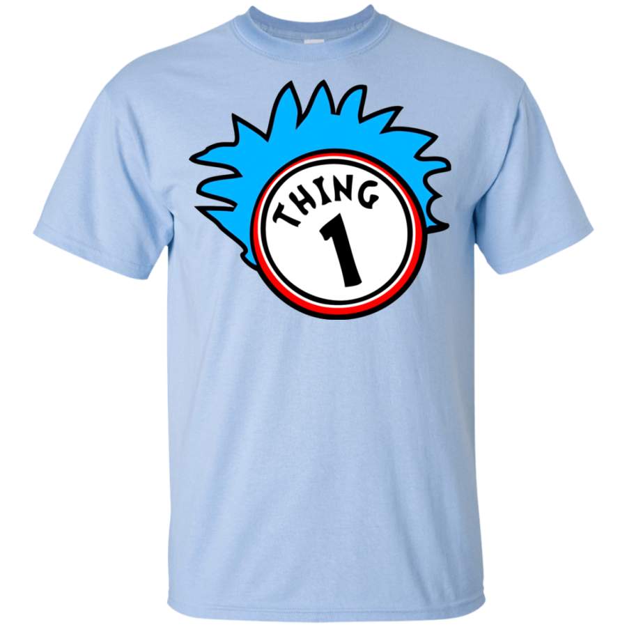 Thing 1 Kids Thing One Emblem T-shirt