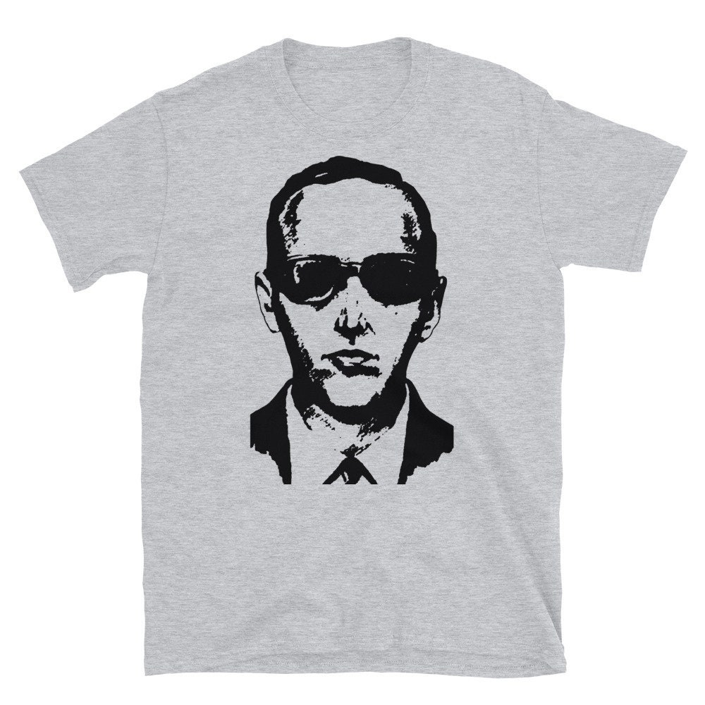 DB Cooper Sketch – Criminal, Plane Hijacking, Unsolved, Robbery T-Shirt