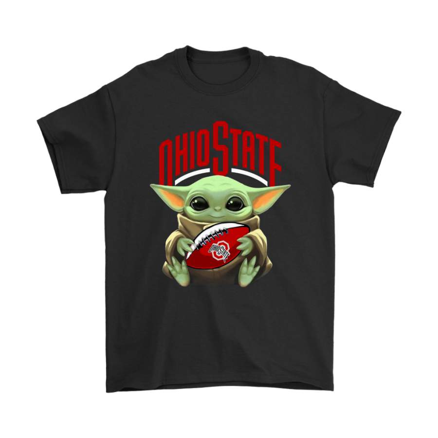 Baby Yoda Loves The Ohio State Buckeyes Star Wars NCAA Shirts, Shirt Outfit Idea