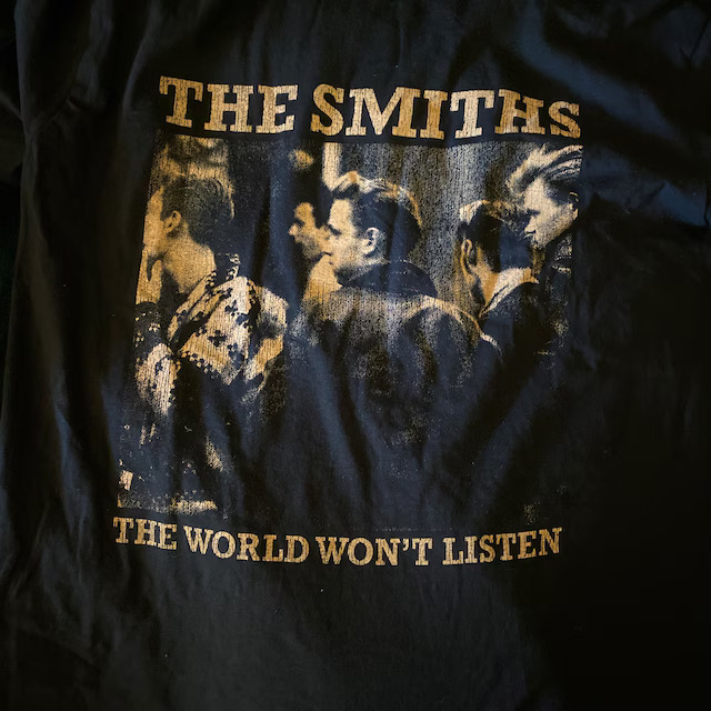 The smiths aesthetic outfit Music Band The world world wont listed shirt outfit, Shirt Outfit Idea