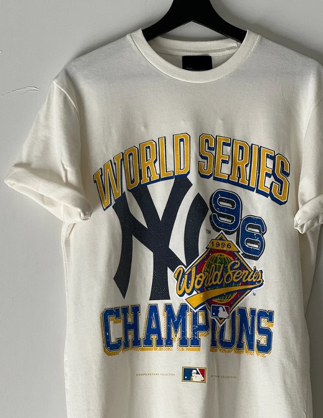 Vintage New York Yankees 1996 World Series Champions Tee Shirt Outfit, Shirt Outfit Idea