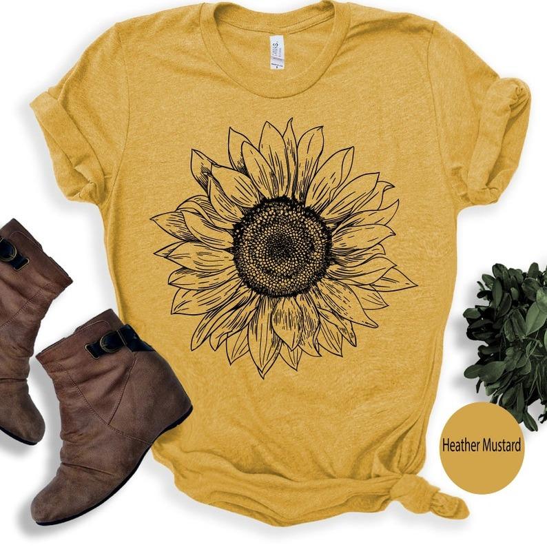 Sunflower – Sunflower Shirt, Floral Tee Shirt