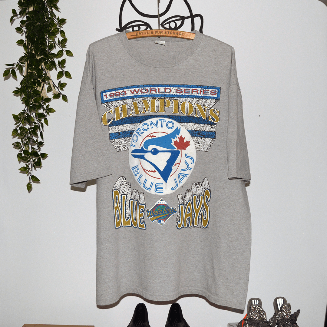 Vintage 90s 1993 Toronto Blue Jays MLB Baseball World Series, Shirt Outfit, Gifts For Men, Gifts For Women