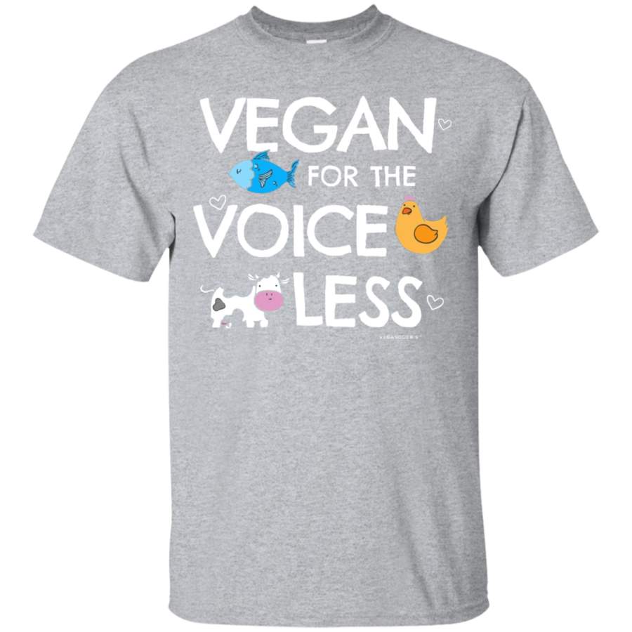 Vegan T-Shirt Voiceless for Vegans and Vegetarians