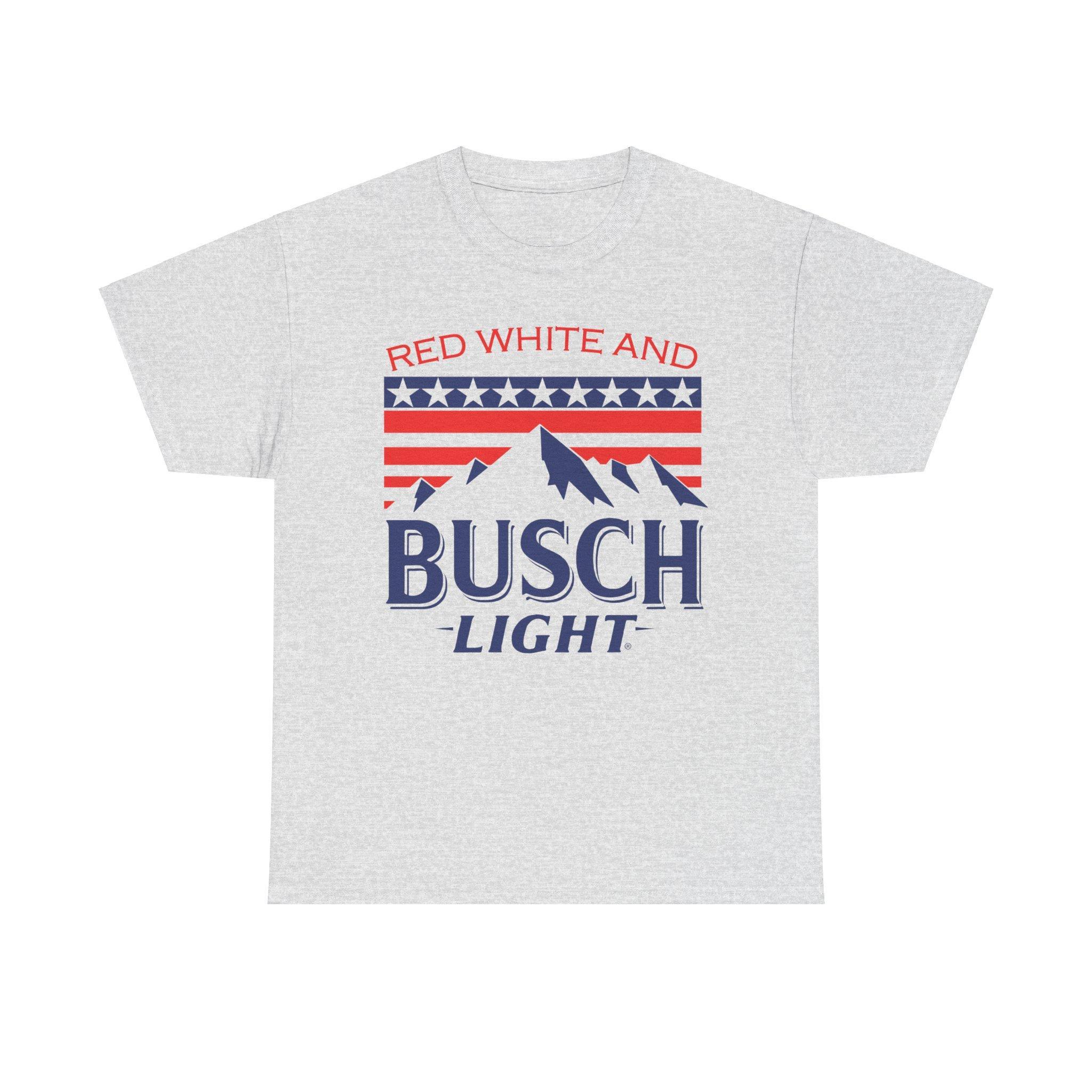 Busch Light Red White and Busch Light Mountains, Unisex T shirt, Gift for mom, Mother day