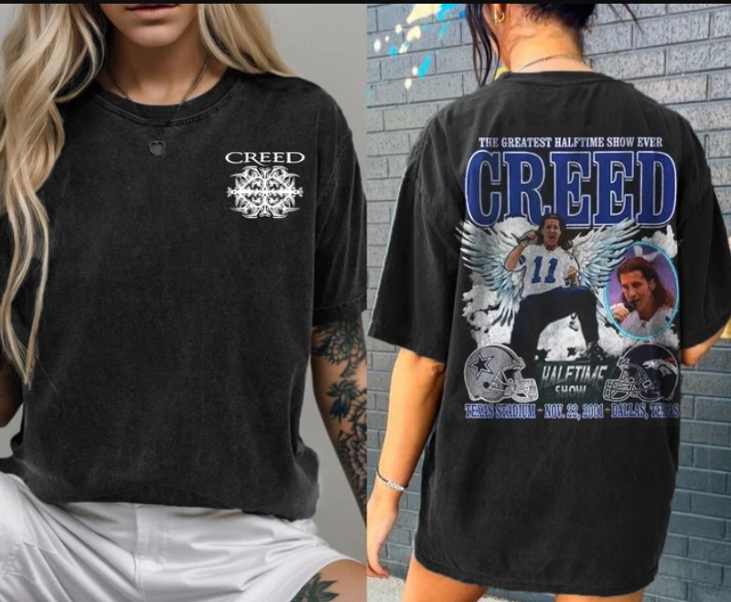 The Greatest Halftime Show Ever Creed Dallas Cowboys and Denver Broncos Shirt Outfit, Shirt Outfit Idea