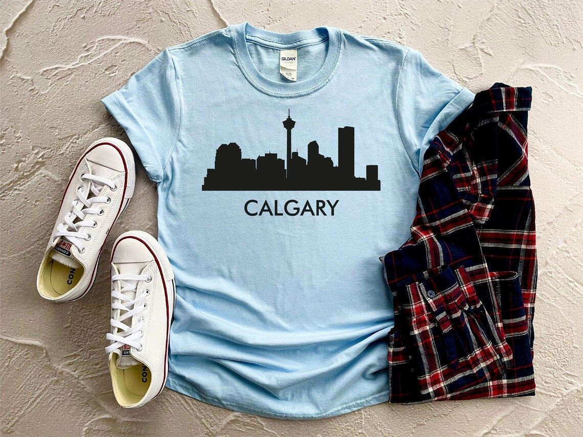 Calgary Shirt, Calgary T-Shirt, City Shirt, Calgary Gift, Canada Shirt, Canada T-Shirt, City Of Canada Shirt, Canada Gift