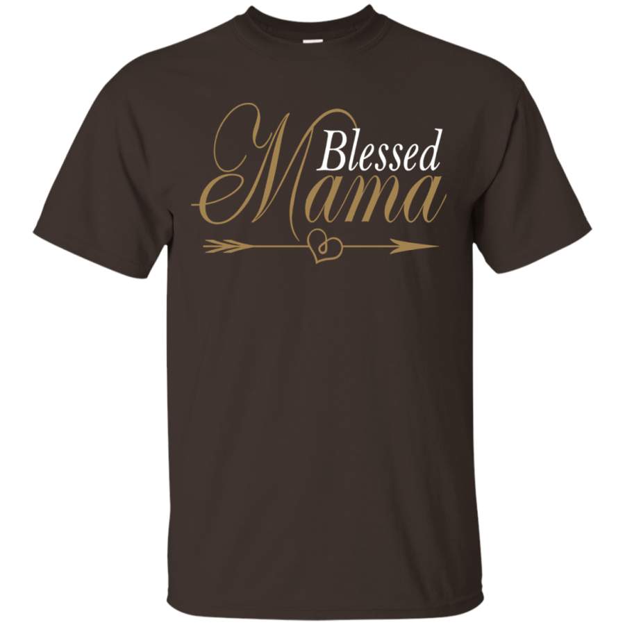 Blessed Mama And Wife For Mother’s Day T-Shirt