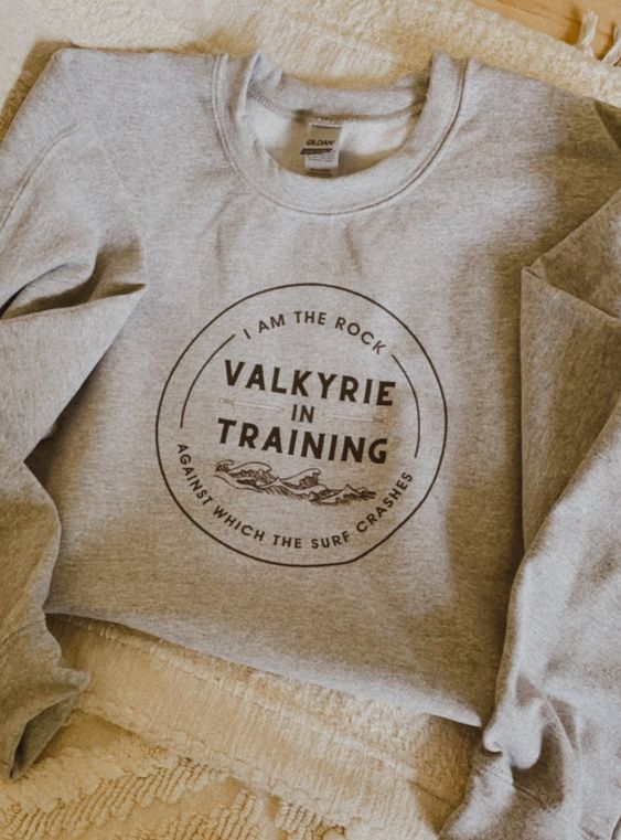 Valkyrie in Training Crewneck Sweatshirt