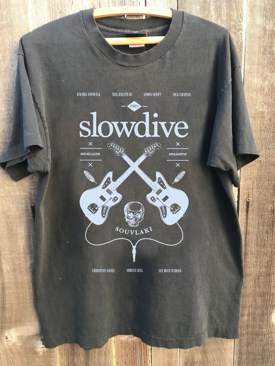 Slowdive Band Music Shirt