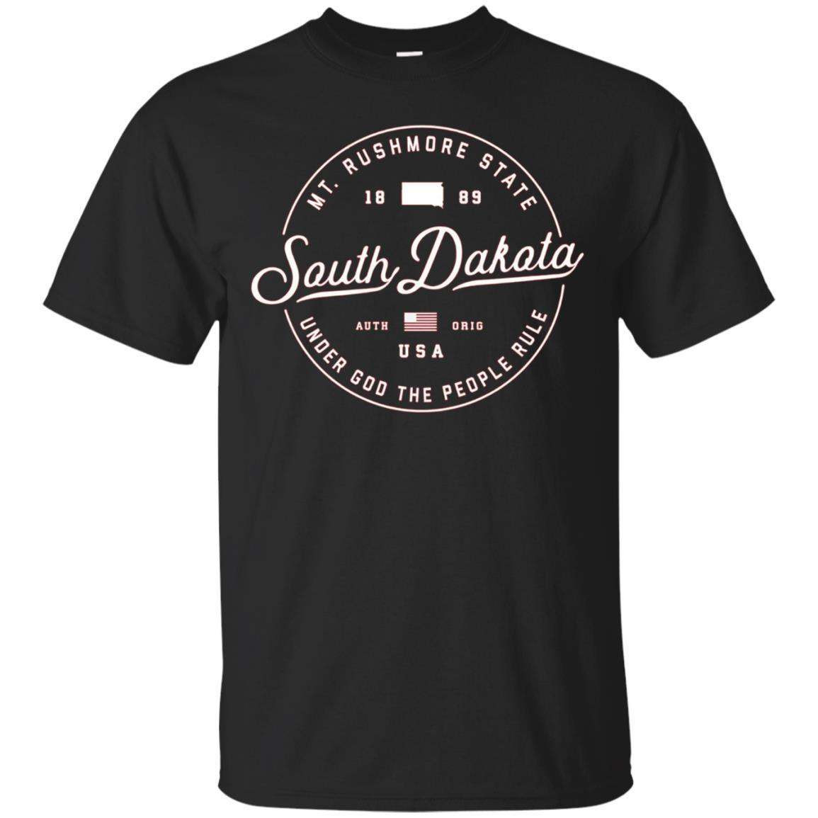 South Dakota T-Shirt Us State Travel Vacation Shirts Sd Usa