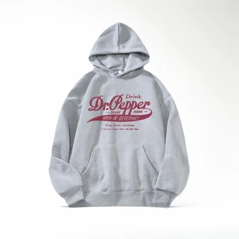 Vingtage Dr Pepper Hoodie, Vintage Dr Pepper Design Shirt, Gildan 18500 Hoodie Classic Cotton