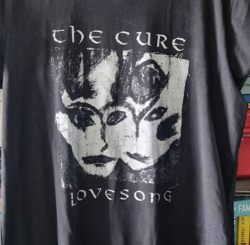 The Cure shirt outfit Love Song Tee Shirt, Shirt Outfit Idea