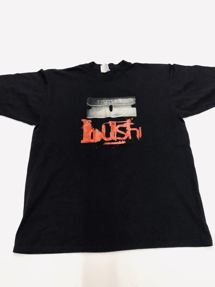 Vintage Bush Band Tour Punk Razorblade Suitcase Shirt Rock Band 1995 90S Shirt