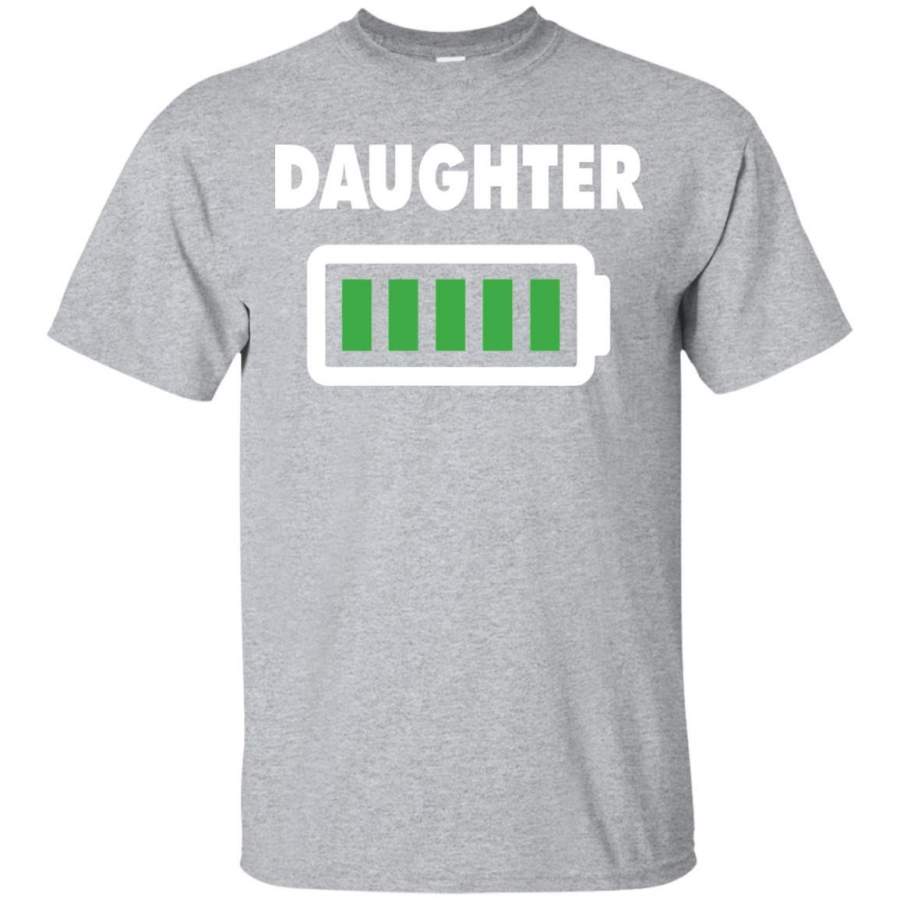 Daughter Full Battery shirt- Father and Daughter shirt