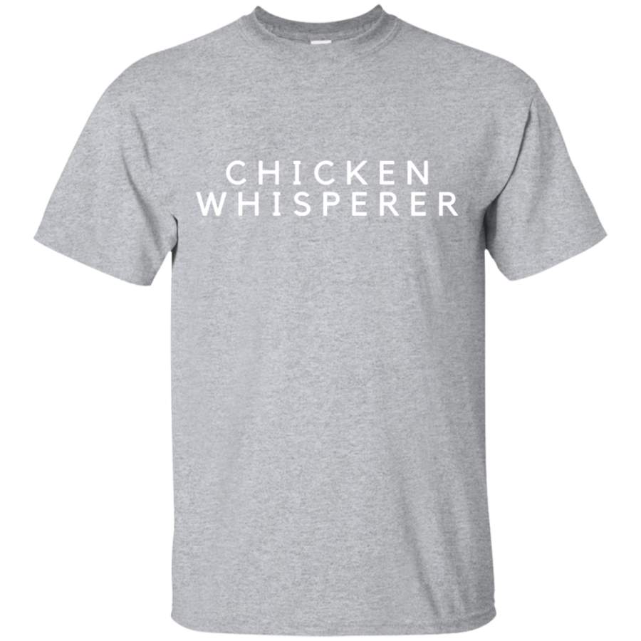 Chicken T Shirt The Chicken Whisperer Humorous T Shirts