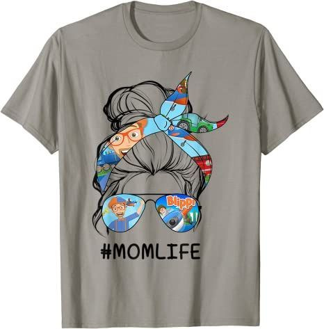 Vintage B.L.I.P.P.I.S Mom Funny Life For Men Woman Kids T-Shirt