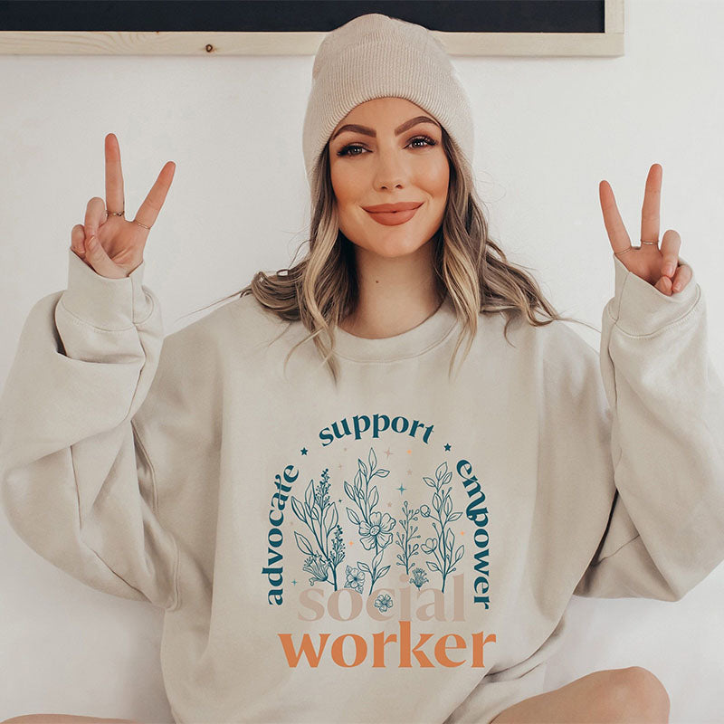 School Social Worker Sweatshirt