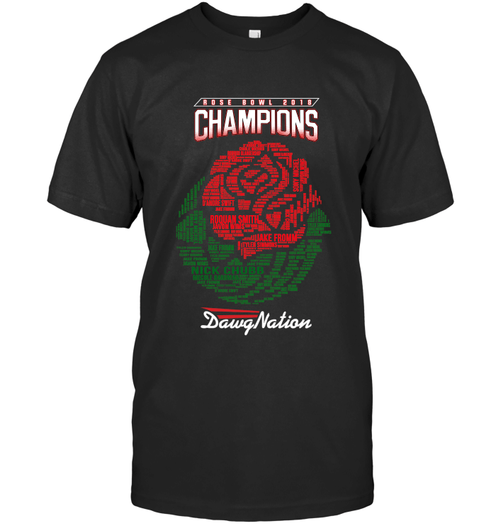 Dawg Nation – Rose Bowl 2018 Champions  T-Shirt, Sweatshirt, Hoodie